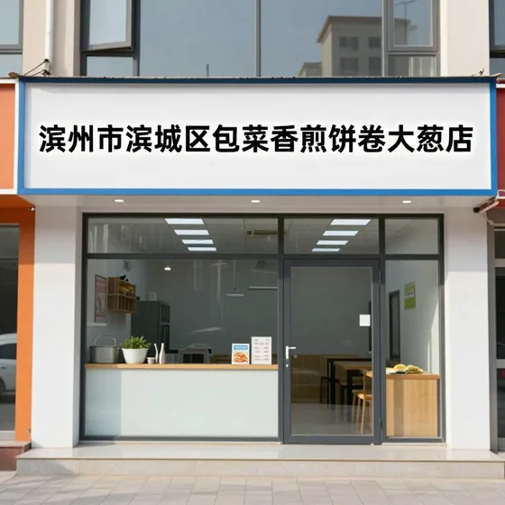滨州市滨城区包菜香煎饼卷大葱店