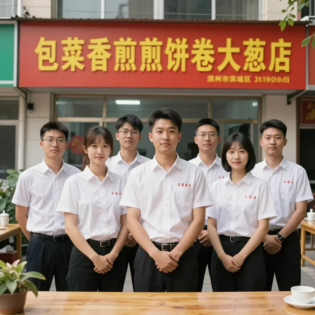 滨州市滨城区包菜香煎饼卷大葱店 关于我们配图