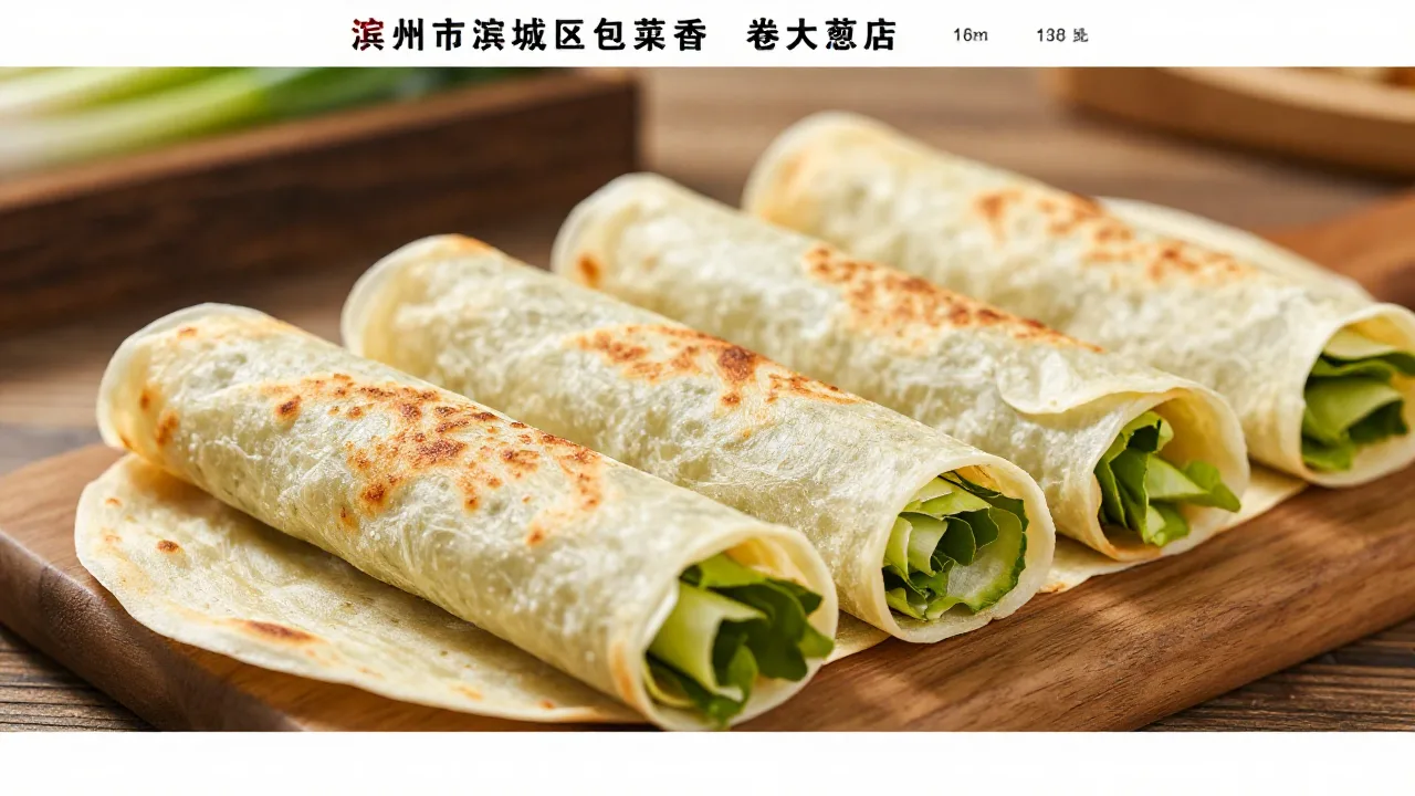 滨州市滨城区包菜香煎饼卷大葱店 首页主视觉